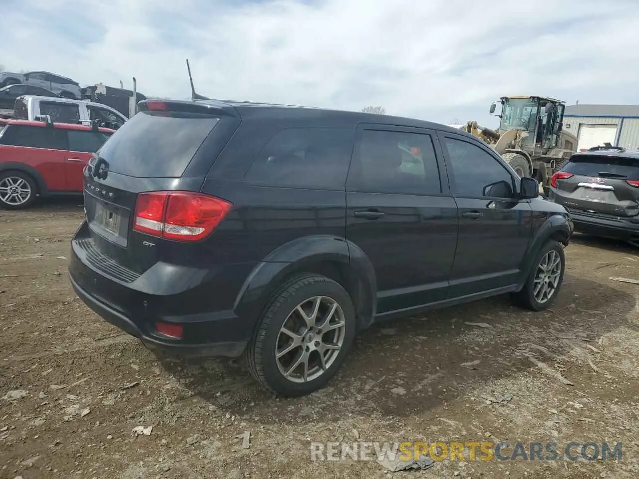 3 Photograph of a damaged car 3C4PDDEG0KT816552 DODGE JOURNEY 2019