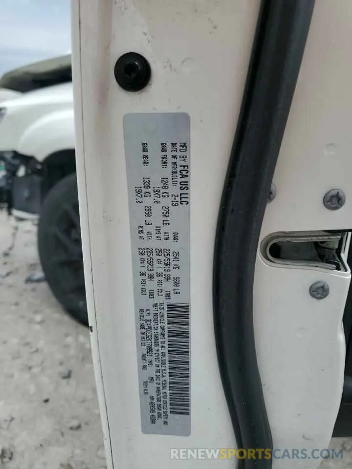 13 Photograph of a damaged car 3C4PDDEG2KT708921 DODGE JOURNEY 2019