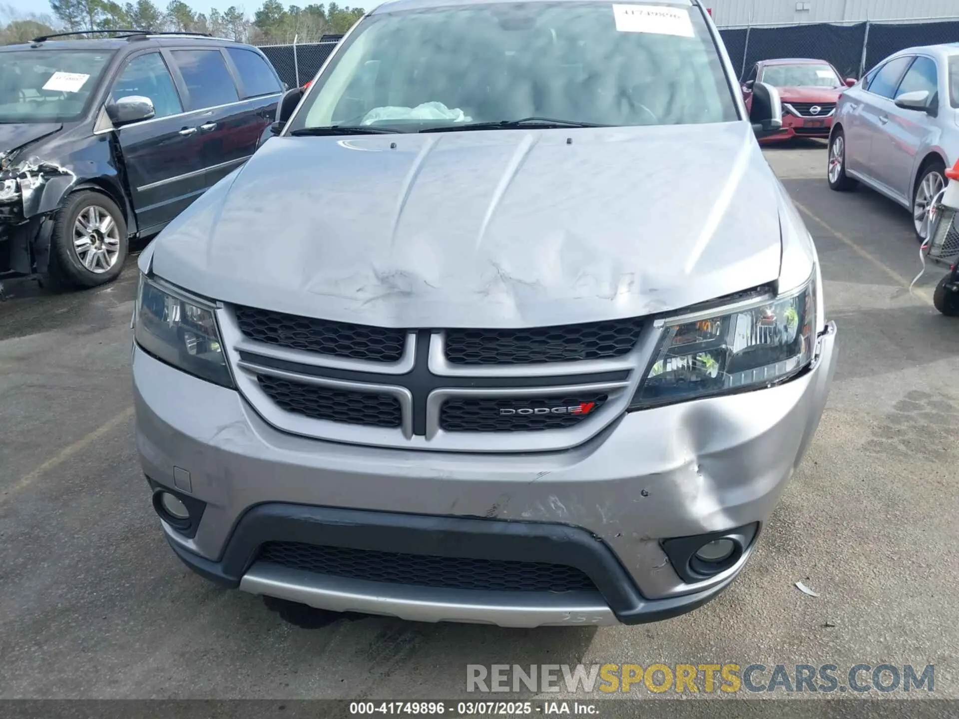 6 Photograph of a damaged car 3C4PDDEG3KT738784 DODGE JOURNEY 2019