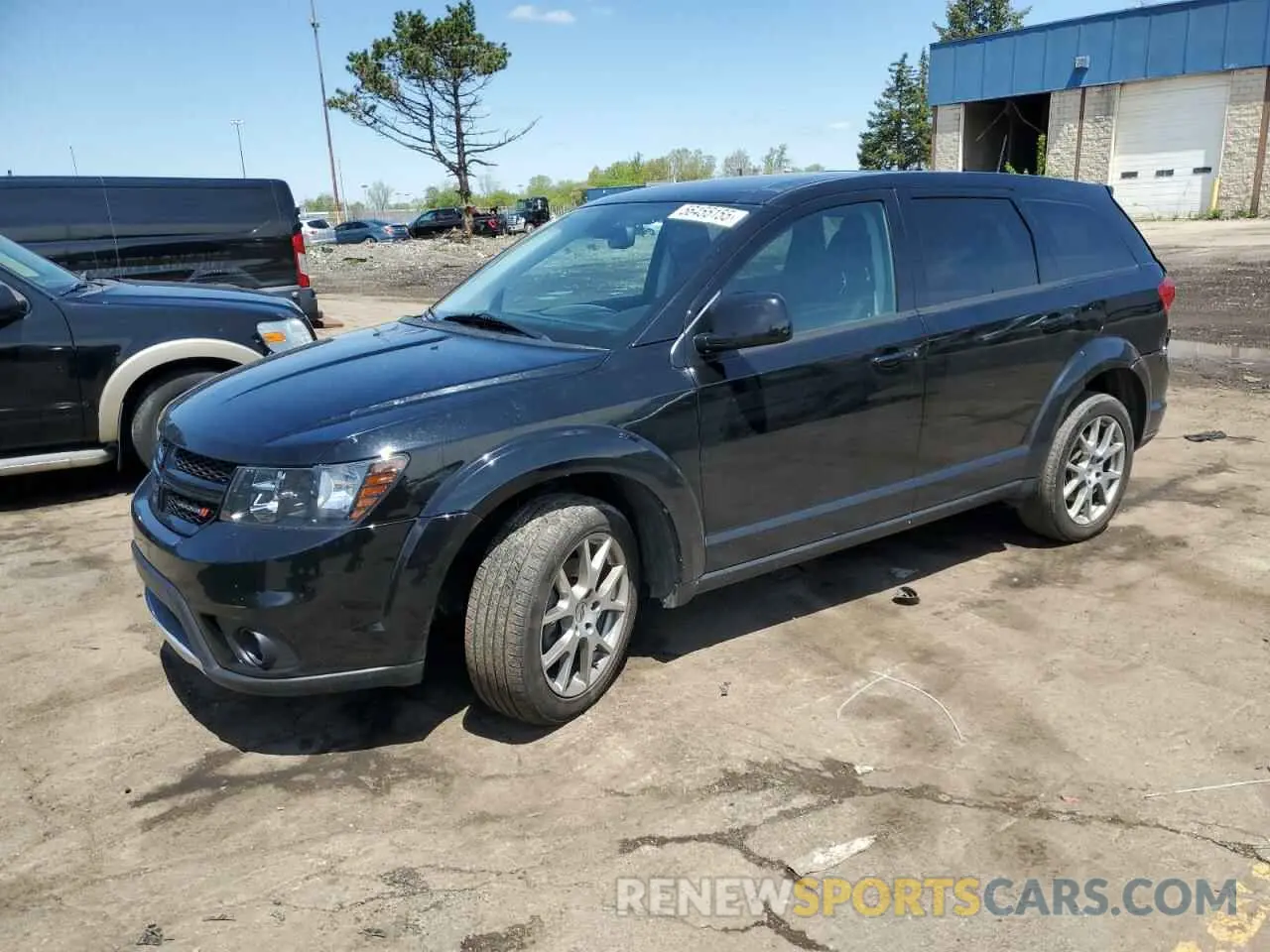 1 Photograph of a damaged car 3C4PDDEG4KT805361 DODGE JOURNEY 2019