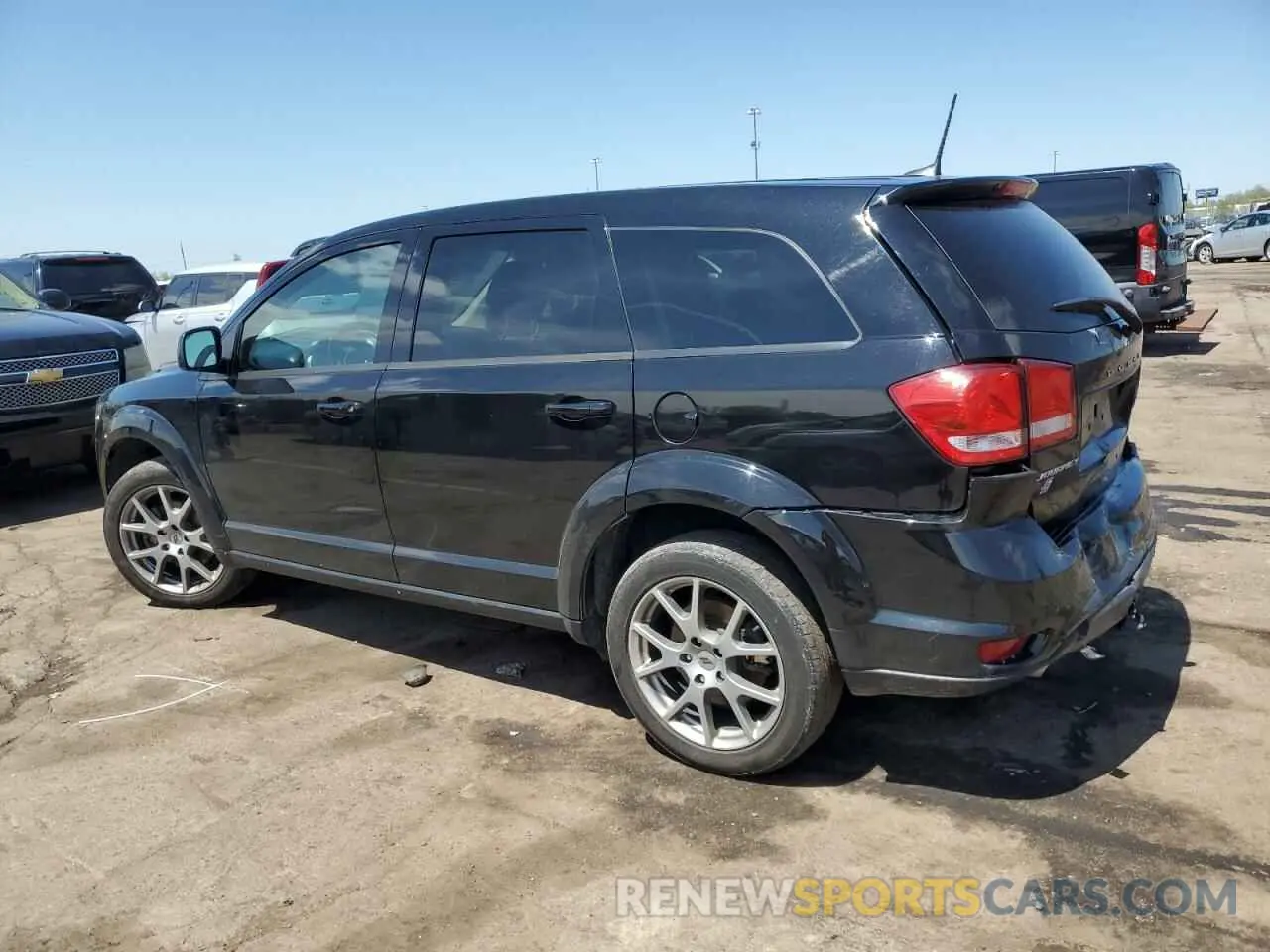 2 Photograph of a damaged car 3C4PDDEG4KT805361 DODGE JOURNEY 2019