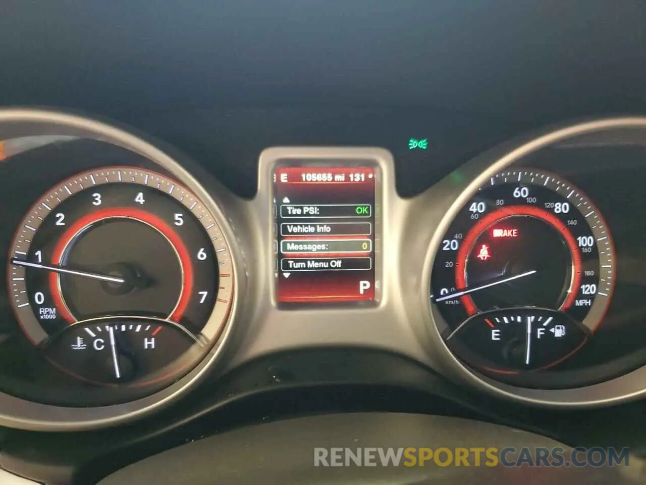 9 Photograph of a damaged car 3C4PDDEG5KT701915 DODGE JOURNEY 2019