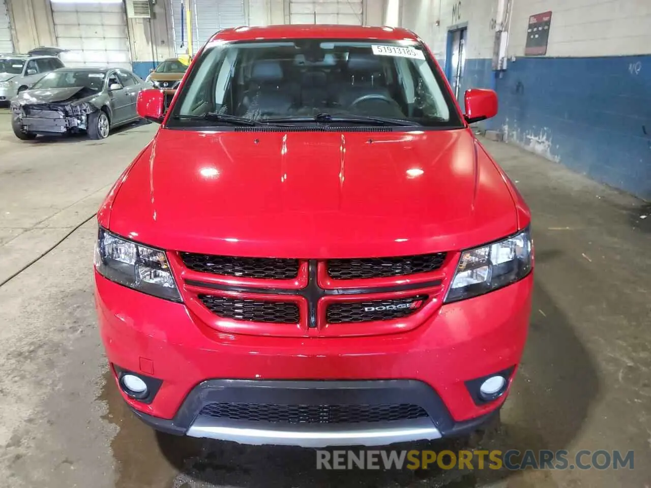 5 Photograph of a damaged car 3C4PDDEG5KT837185 DODGE JOURNEY 2019