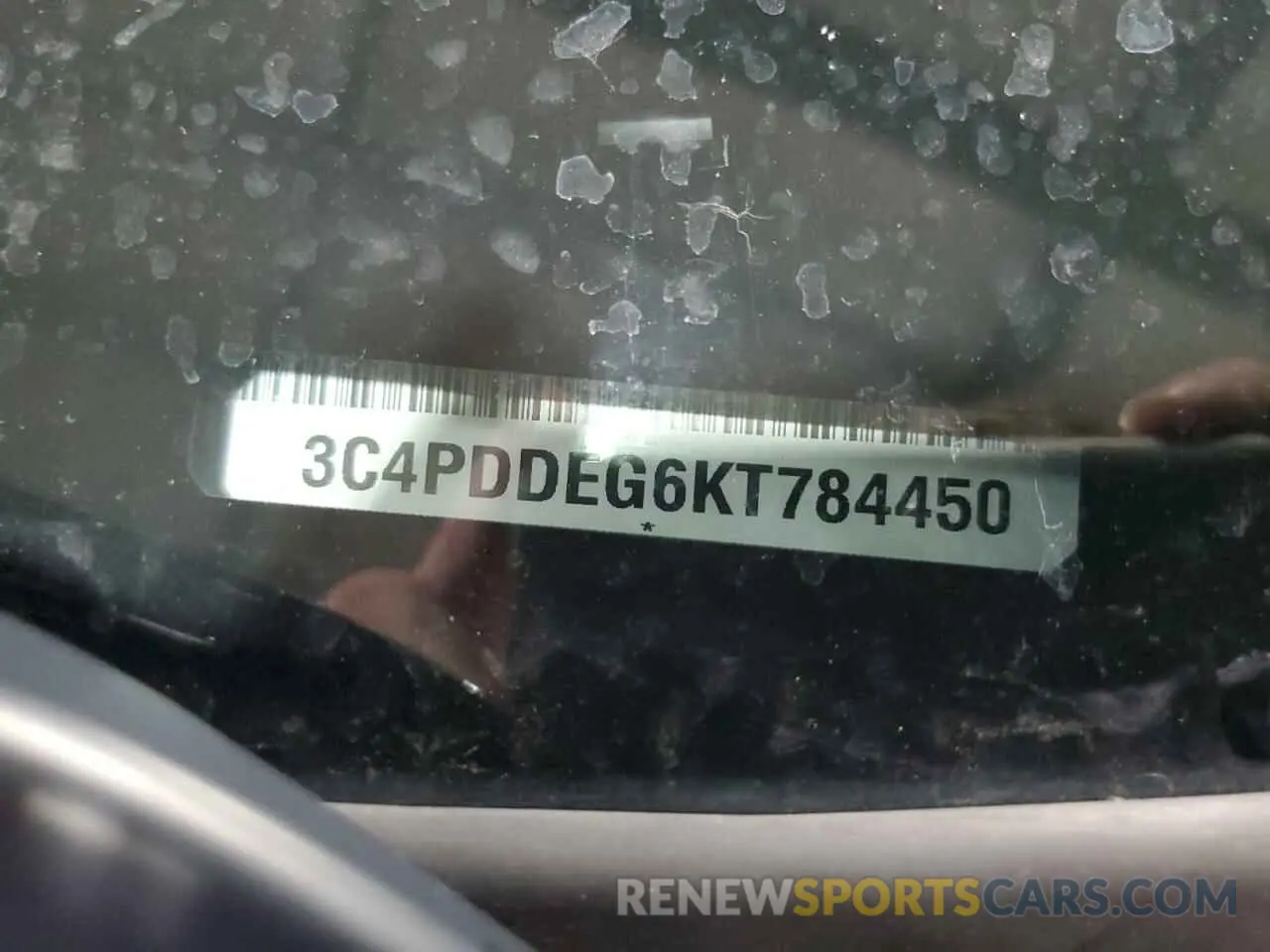 14 Photograph of a damaged car 3C4PDDEG6KT784450 DODGE JOURNEY 2019