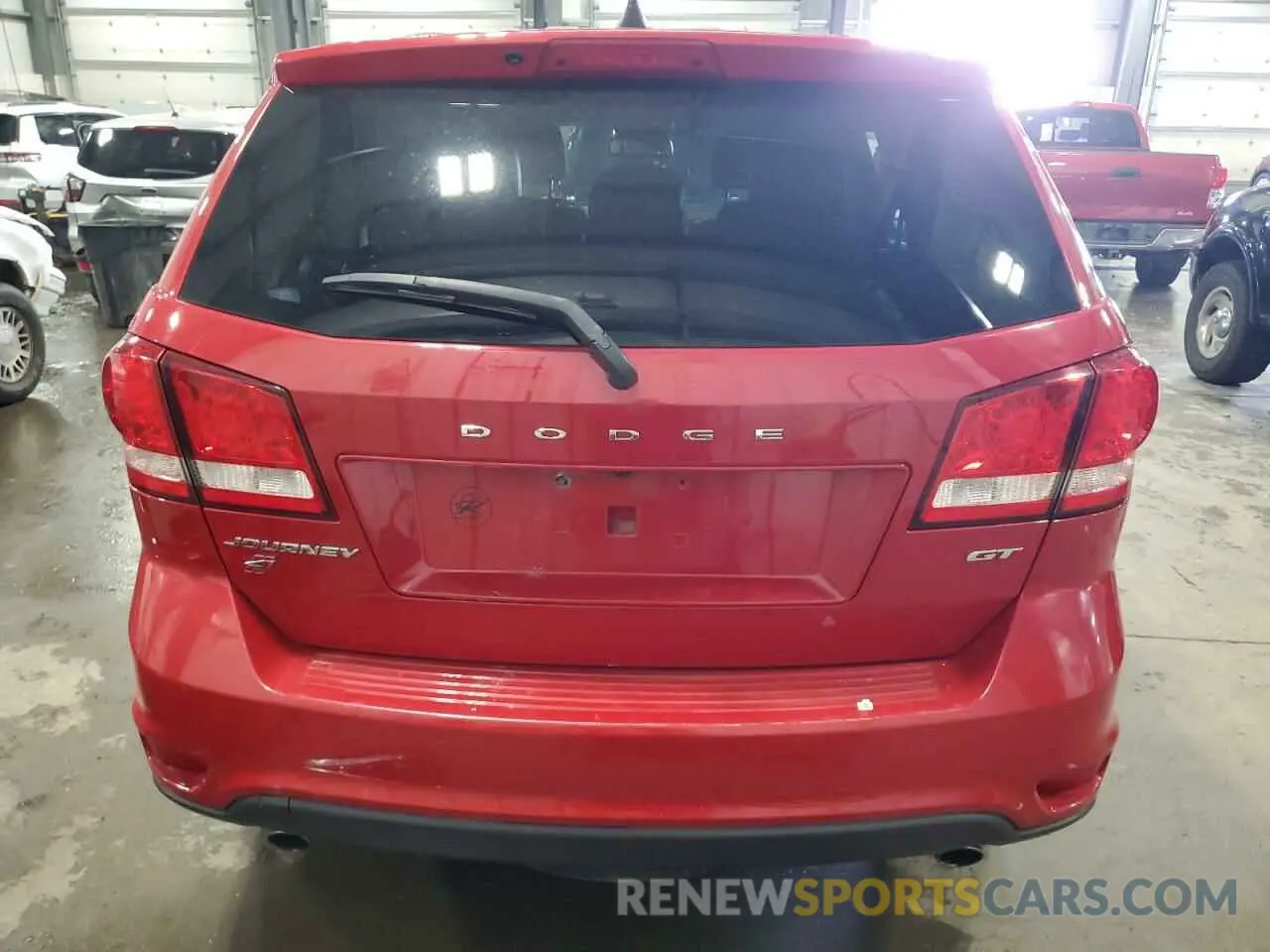 6 Photograph of a damaged car 3C4PDDEG6KT784450 DODGE JOURNEY 2019