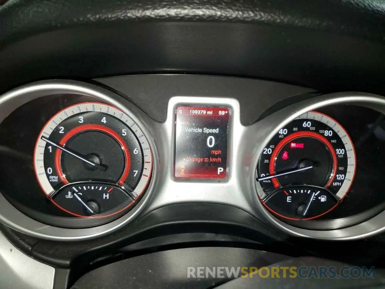 9 Photograph of a damaged car 3C4PDDEG6KT784450 DODGE JOURNEY 2019