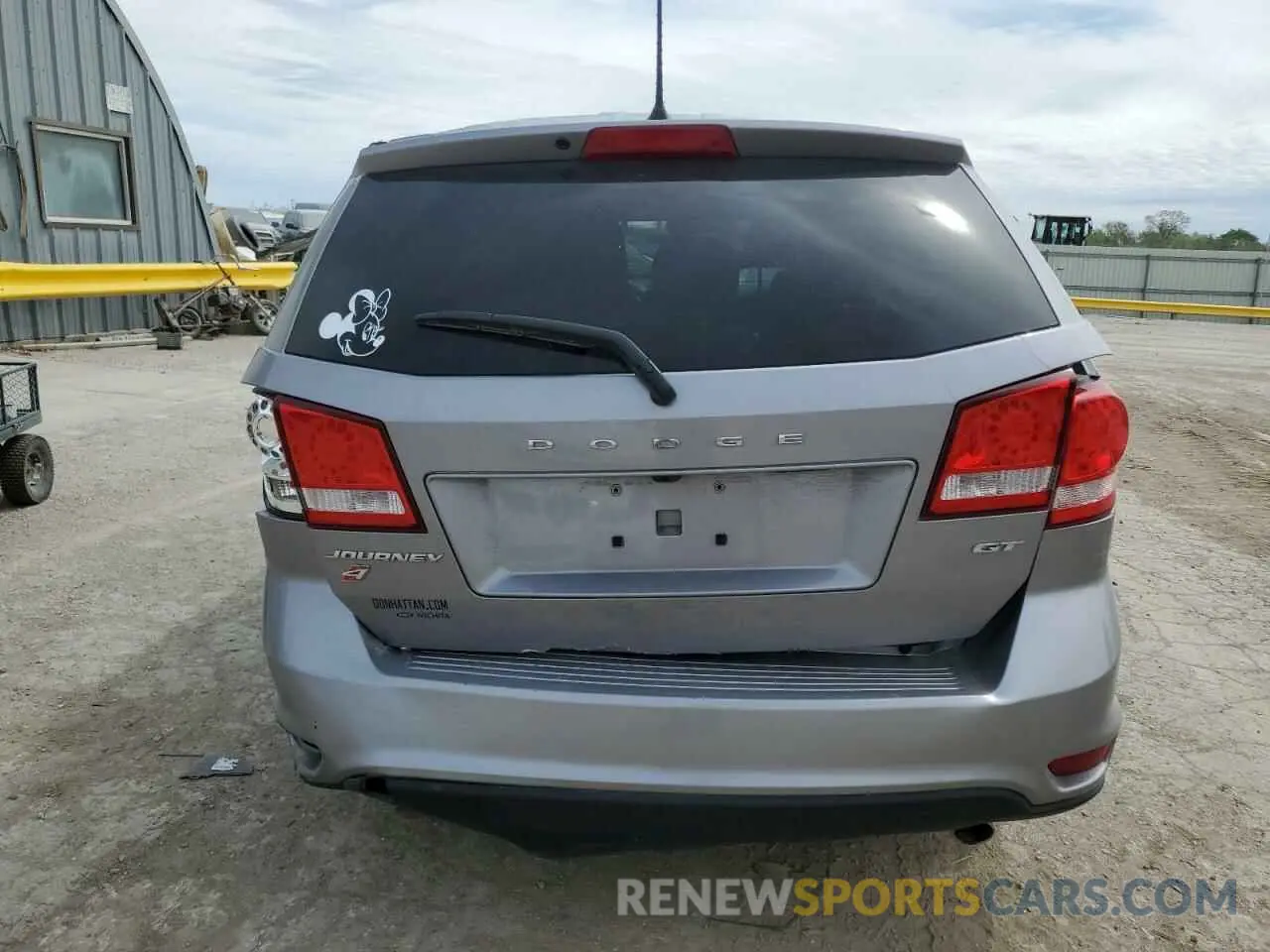 6 Photograph of a damaged car 3C4PDDEG7KT681652 DODGE JOURNEY 2019