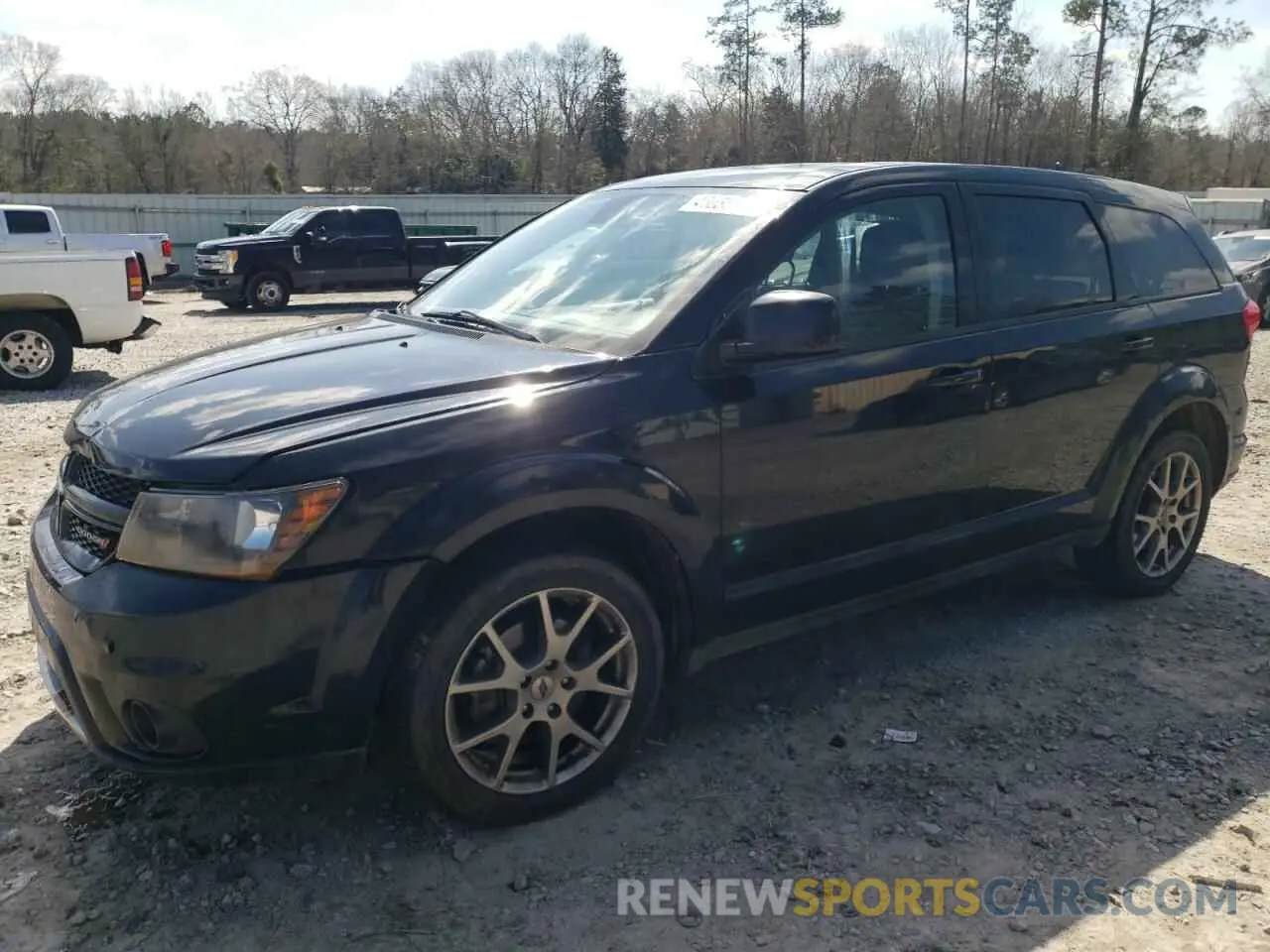 1 Photograph of a damaged car 3C4PDDEG7KT746063 DODGE JOURNEY 2019
