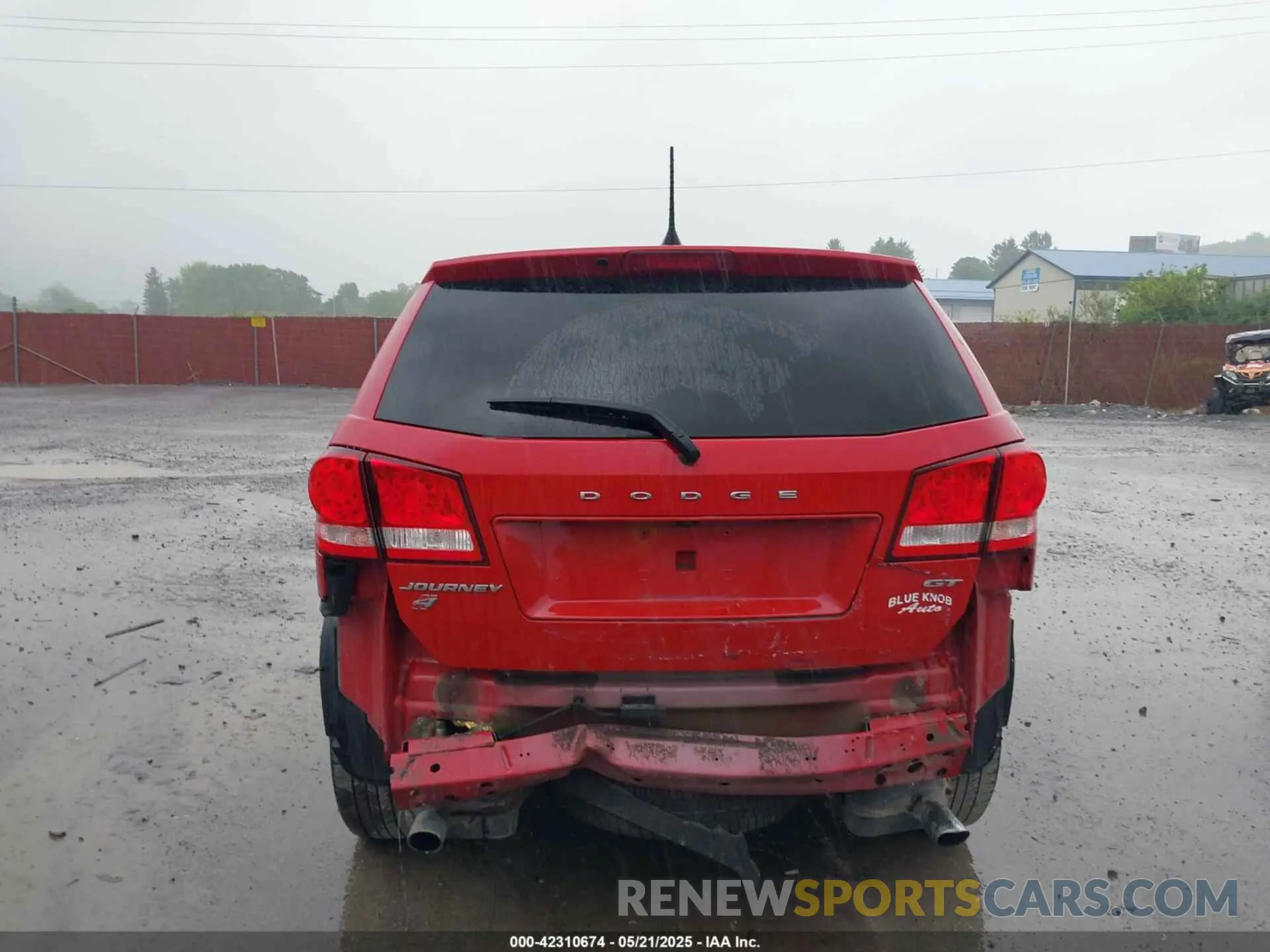 16 Photograph of a damaged car 3C4PDDEG7KT795151 DODGE JOURNEY 2019