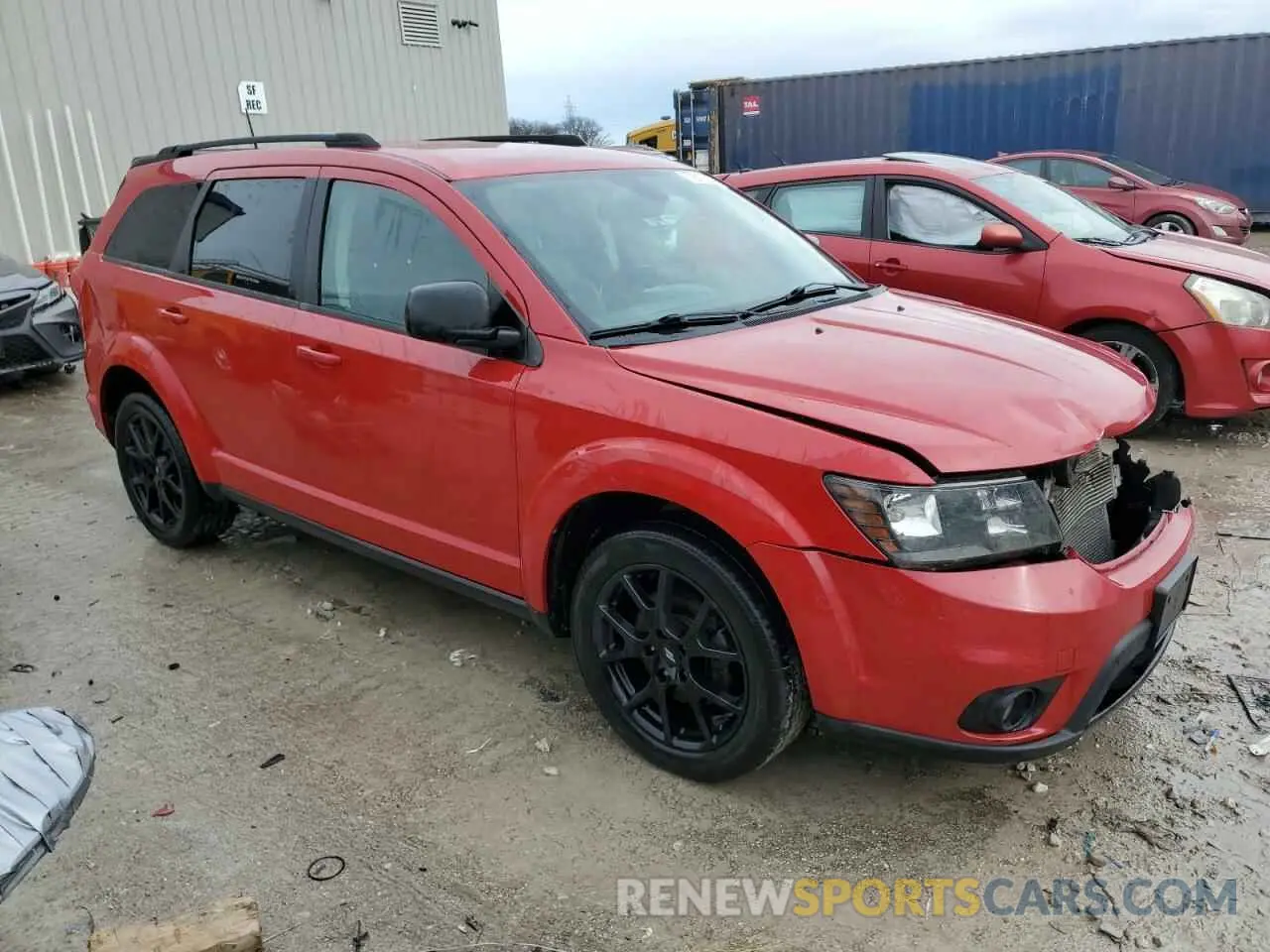 4 Photograph of a damaged car 3C4PDDEG7KT838175 DODGE JOURNEY 2019