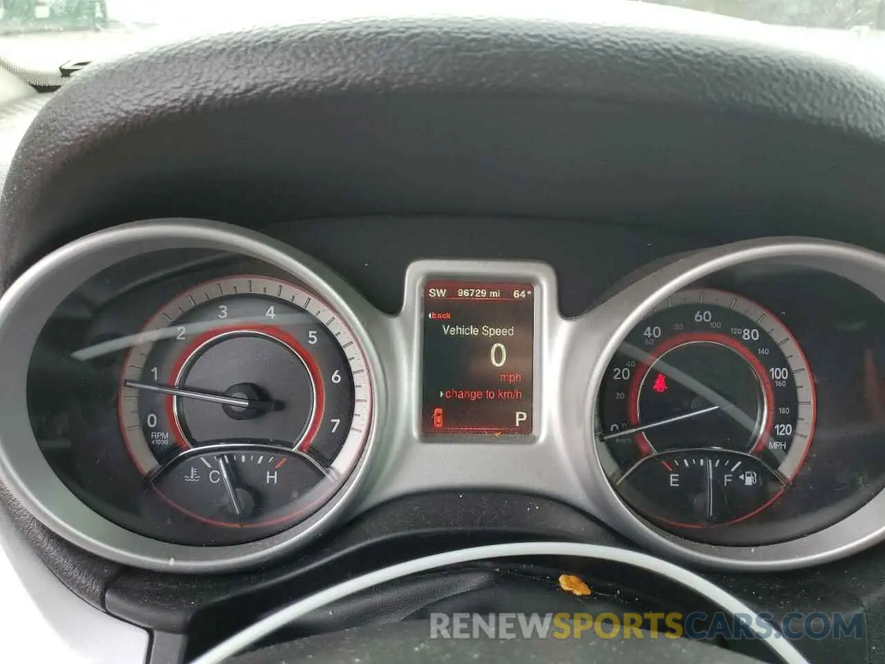 9 Photograph of a damaged car 3C4PDDEG7KT838175 DODGE JOURNEY 2019