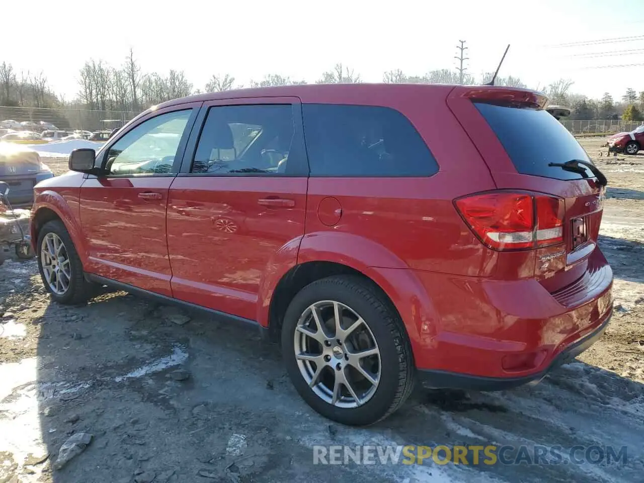2 Photograph of a damaged car 3C4PDDEG8KT785194 DODGE JOURNEY 2019