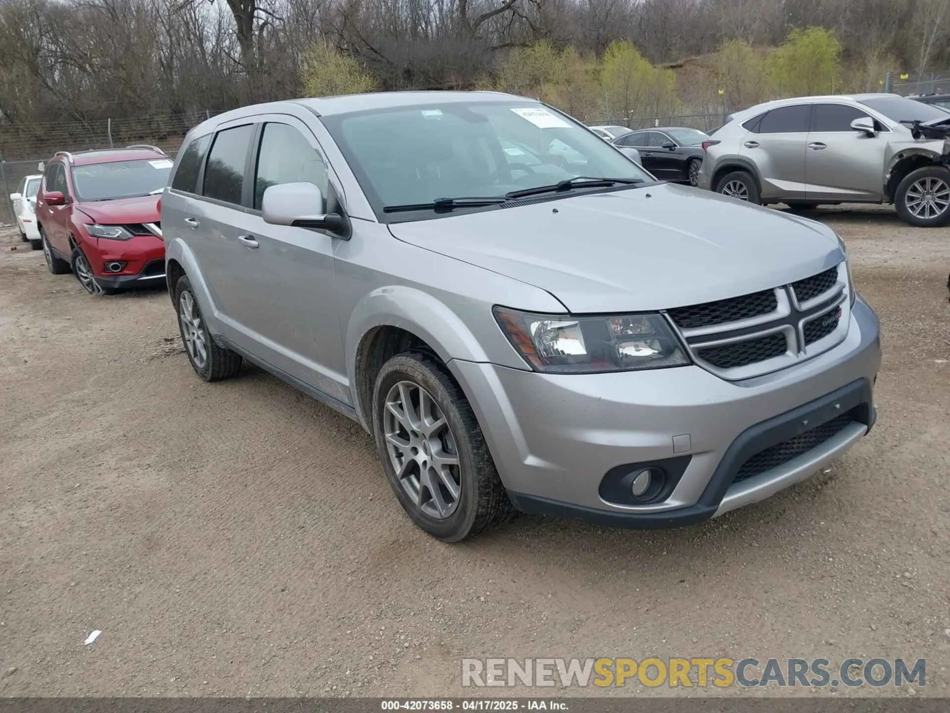 1 Photograph of a damaged car 3C4PDDEG9KT687968 DODGE JOURNEY 2019