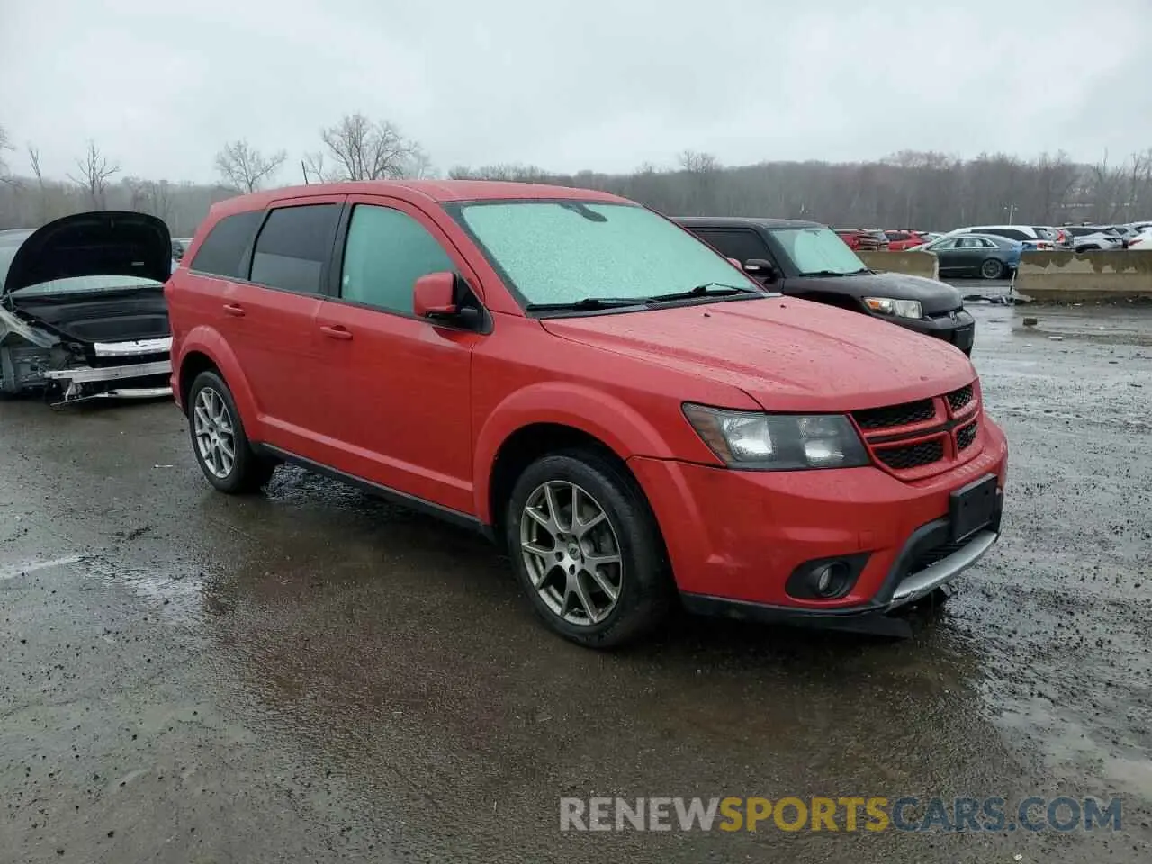 4 Photograph of a damaged car 3C4PDDEG9KT708379 DODGE JOURNEY 2019