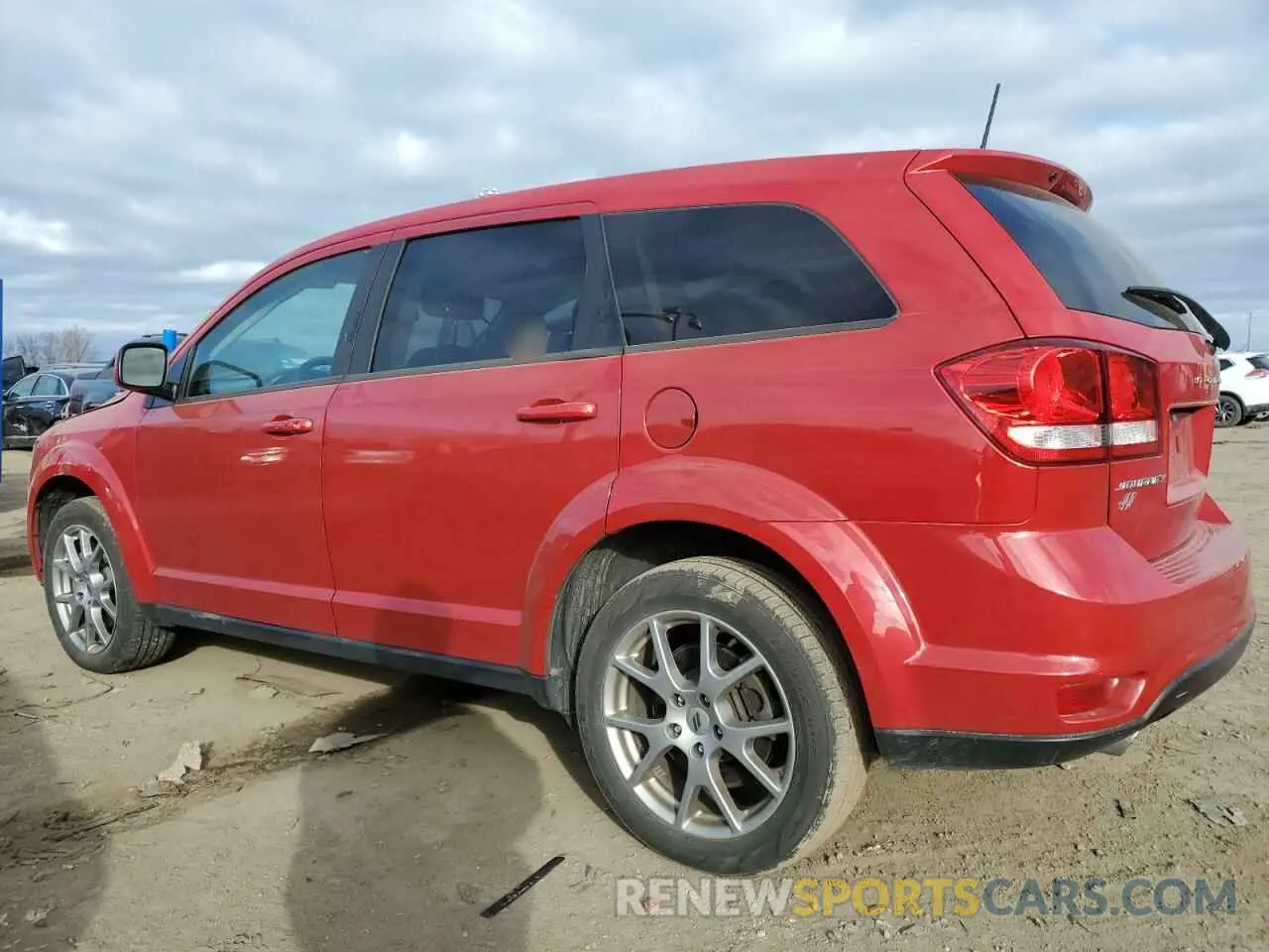 2 Photograph of a damaged car 3C4PDDEG9KT720998 DODGE JOURNEY 2019