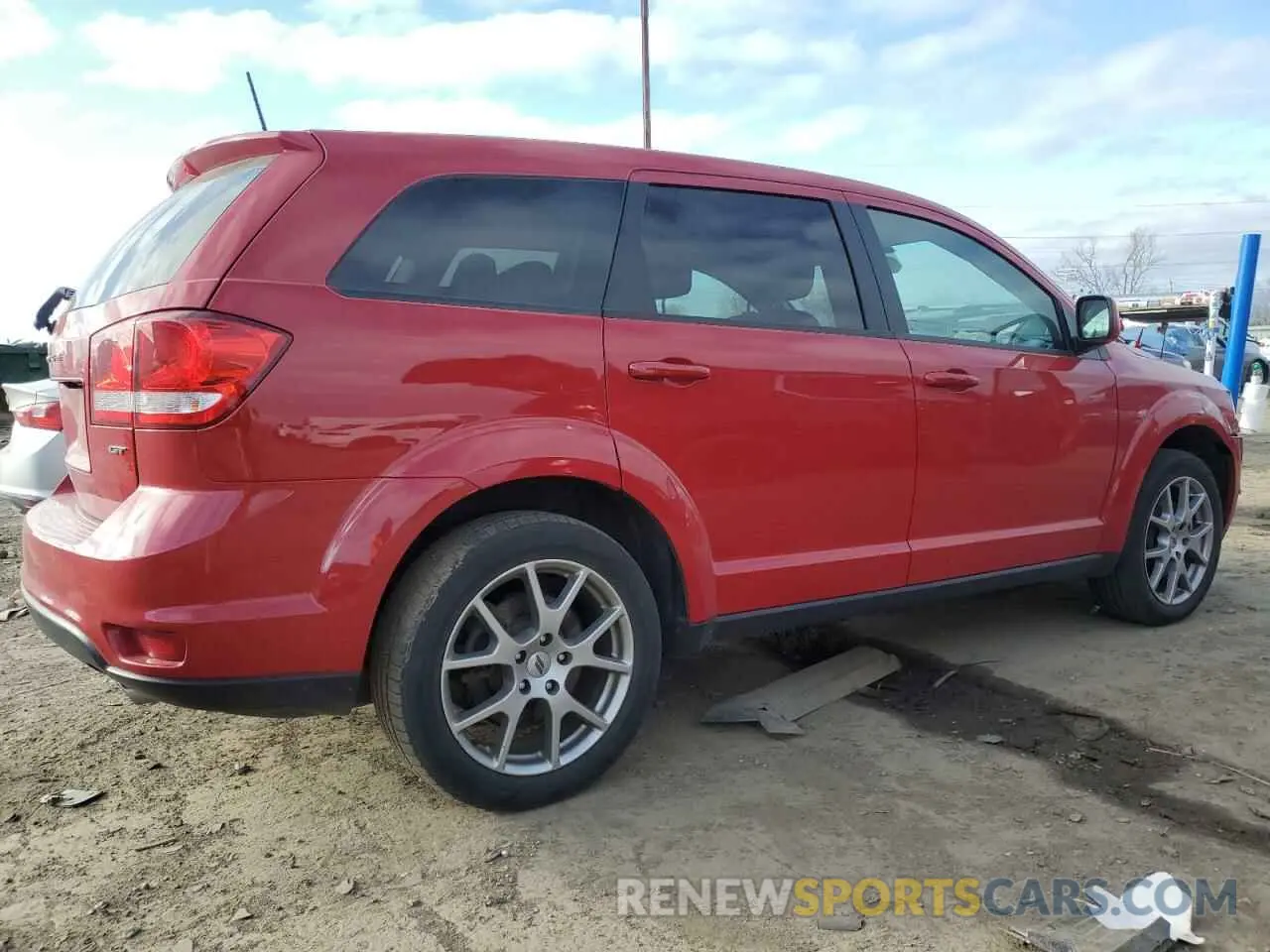3 Photograph of a damaged car 3C4PDDEG9KT720998 DODGE JOURNEY 2019