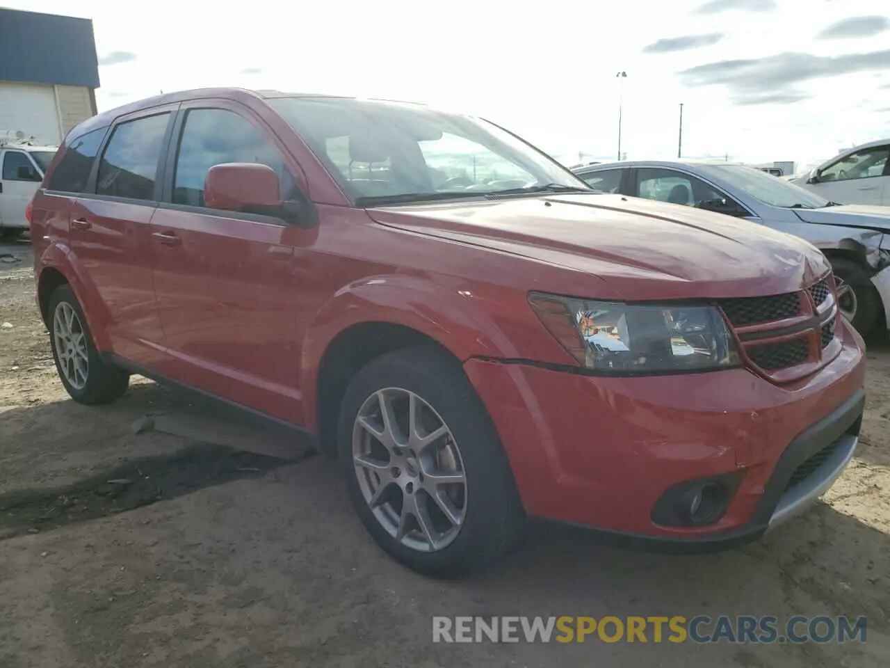4 Photograph of a damaged car 3C4PDDEG9KT720998 DODGE JOURNEY 2019