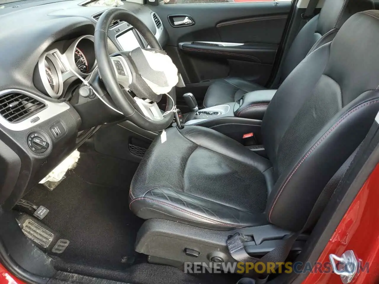 7 Photograph of a damaged car 3C4PDDEG9KT720998 DODGE JOURNEY 2019