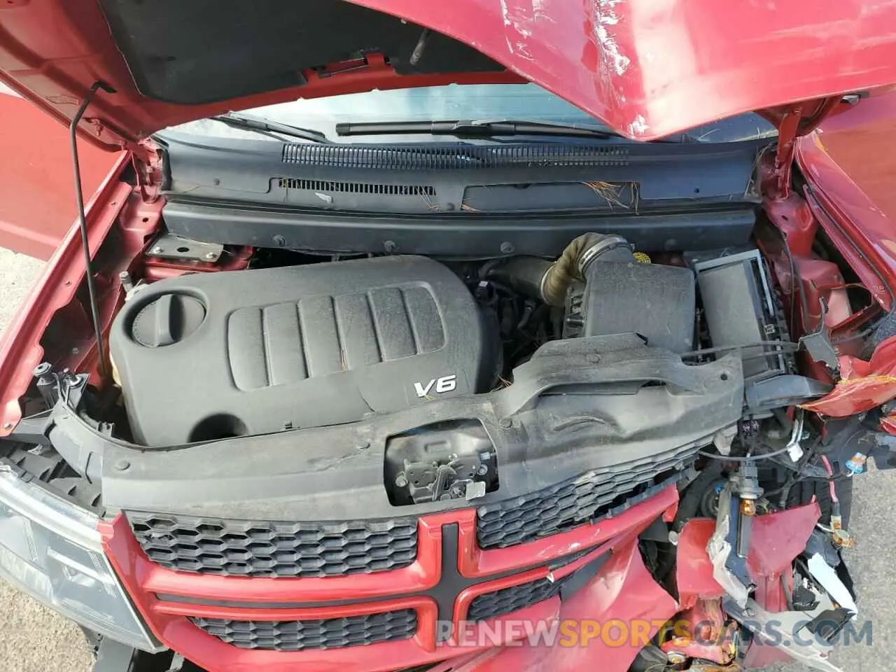 11 Photograph of a damaged car 3C4PDDEG9KT770087 DODGE JOURNEY 2019