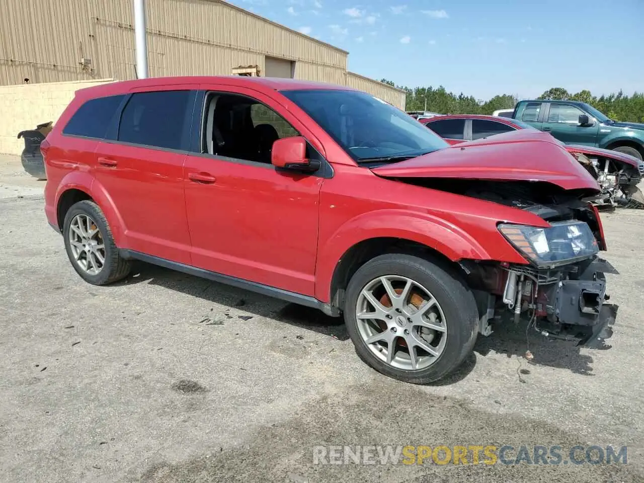 4 Photograph of a damaged car 3C4PDDEG9KT770087 DODGE JOURNEY 2019