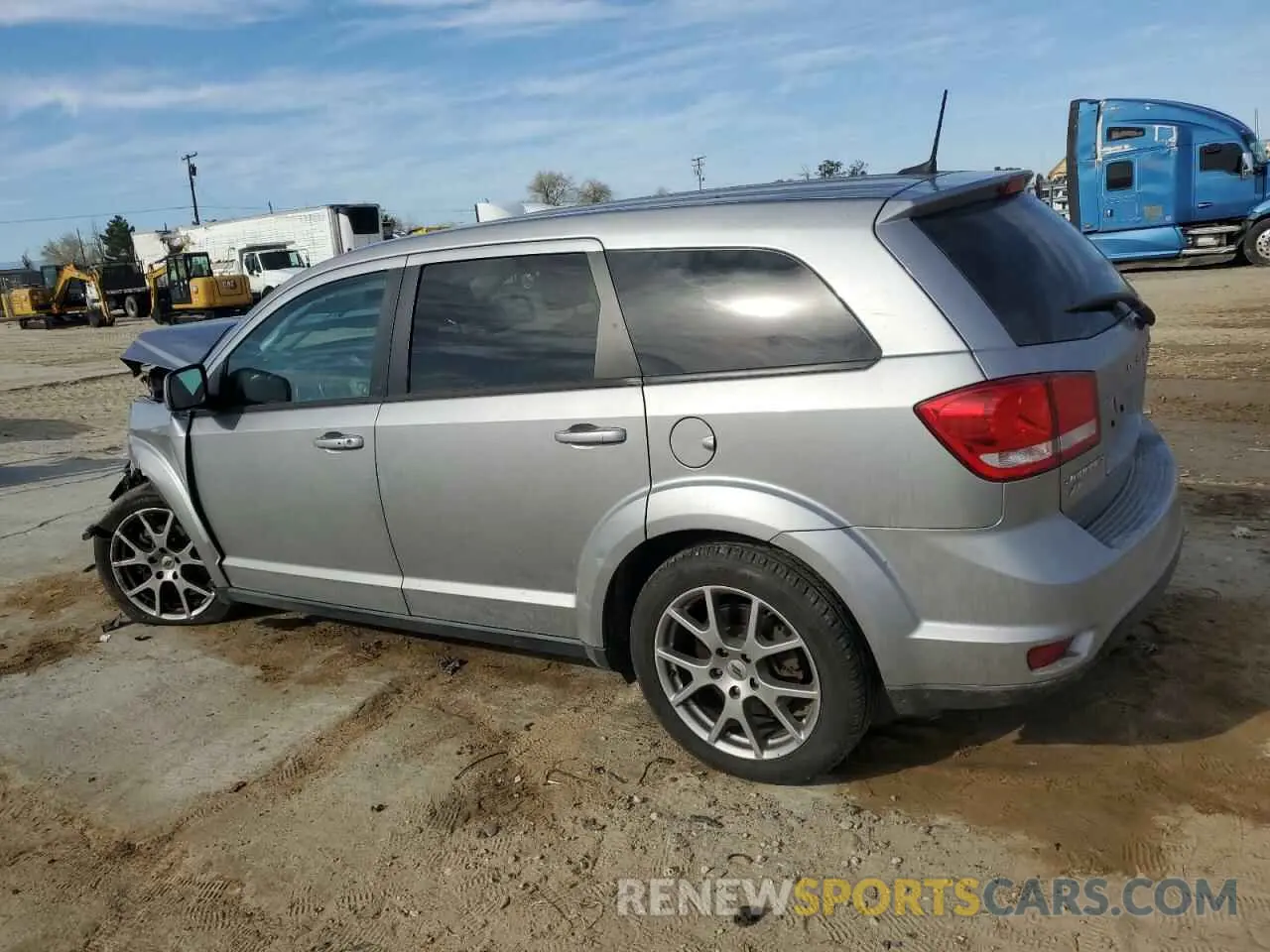 2 Photograph of a damaged car 3C4PDDEG9KT774592 DODGE JOURNEY 2019