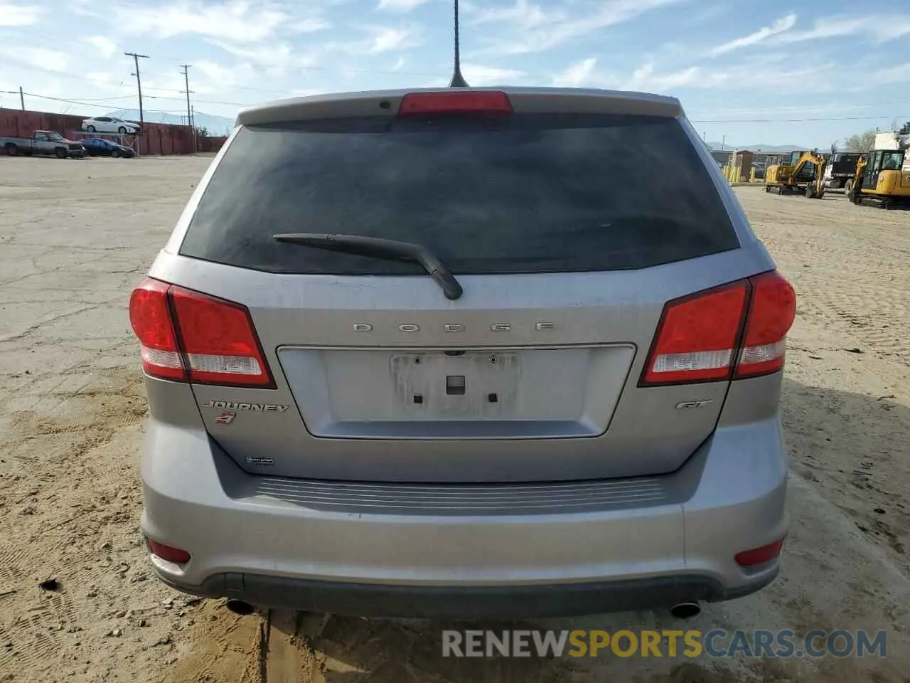 6 Photograph of a damaged car 3C4PDDEG9KT774592 DODGE JOURNEY 2019