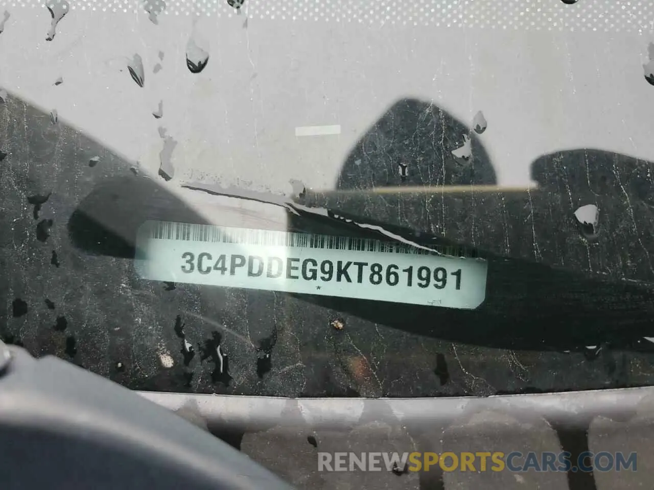 14 Photograph of a damaged car 3C4PDDEG9KT861991 DODGE JOURNEY 2019