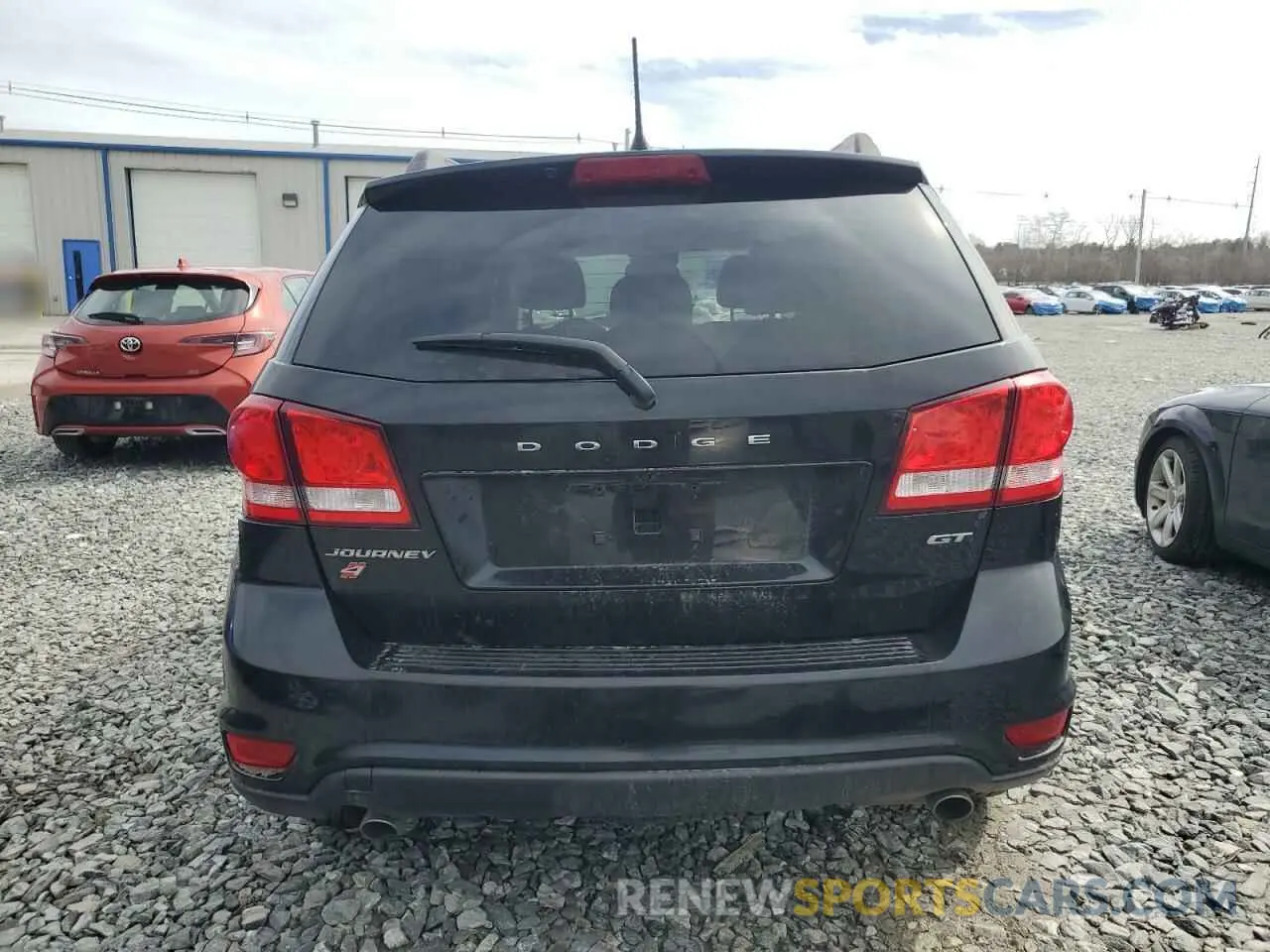 6 Photograph of a damaged car 3C4PDDEG9KT861991 DODGE JOURNEY 2019