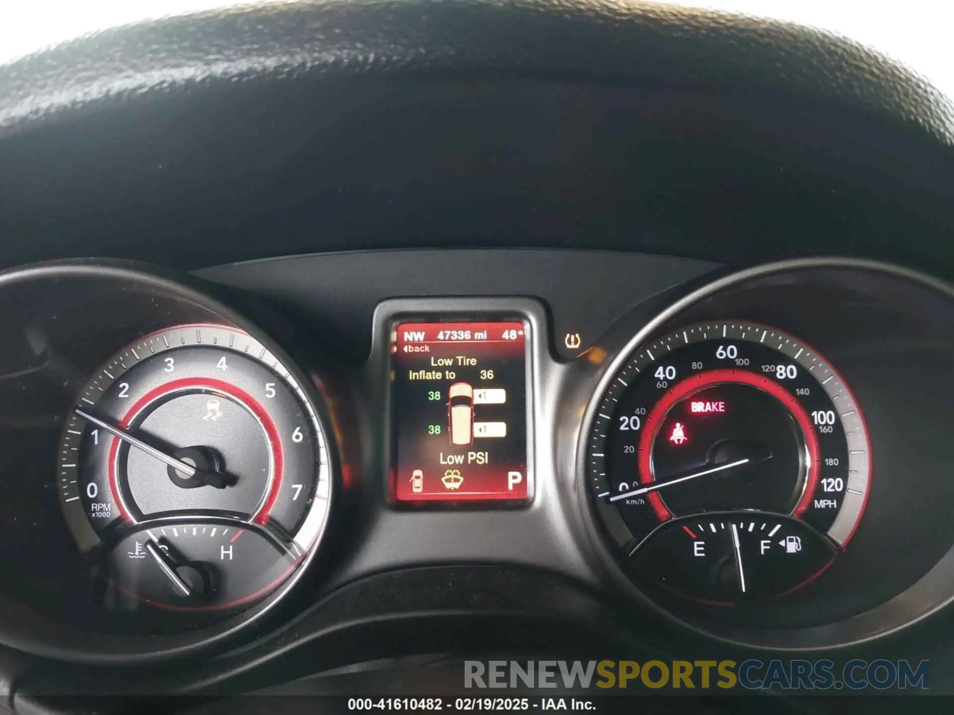 7 Photograph of a damaged car 3C4PDDGG3KT846366 DODGE JOURNEY 2019