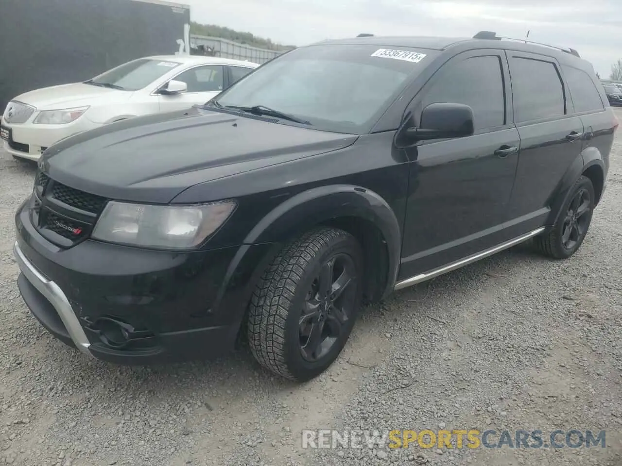 1 Photograph of a damaged car 3C4PDDGG6KT738999 DODGE JOURNEY 2019