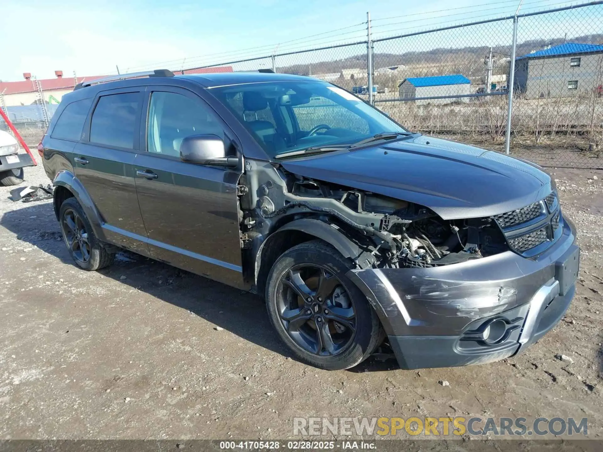 1 Photograph of a damaged car 3C4PDDGG6KT860665 DODGE JOURNEY 2019