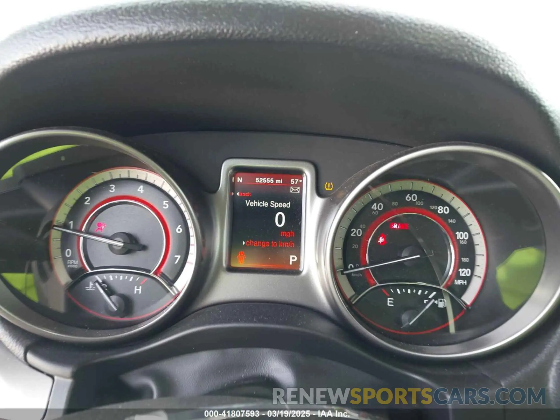 7 Photograph of a damaged car 3C4PDDGGXKT816605 DODGE JOURNEY 2019