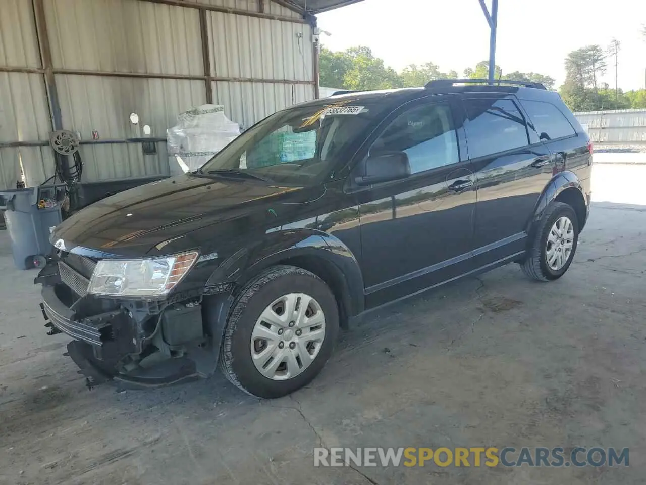 1 Photograph of a damaged car 3C4PDCAB0LT254285 DODGE JOURNEY 2020