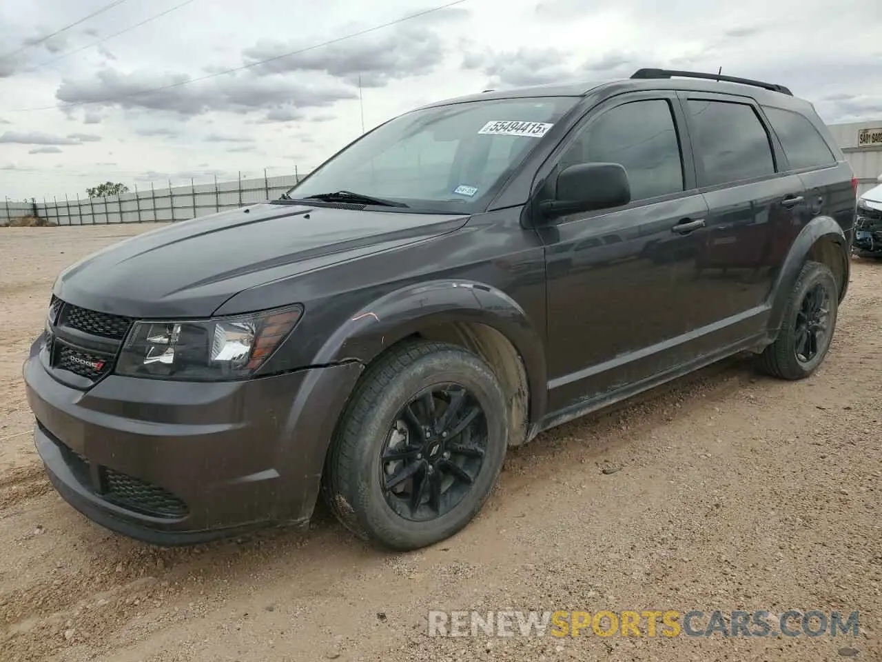 1 Photograph of a damaged car 3C4PDCAB0LT260815 DODGE JOURNEY 2020