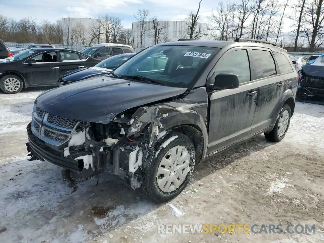 1 Photograph of a damaged car 3C4PDCAB0LT276450 DODGE JOURNEY 2020