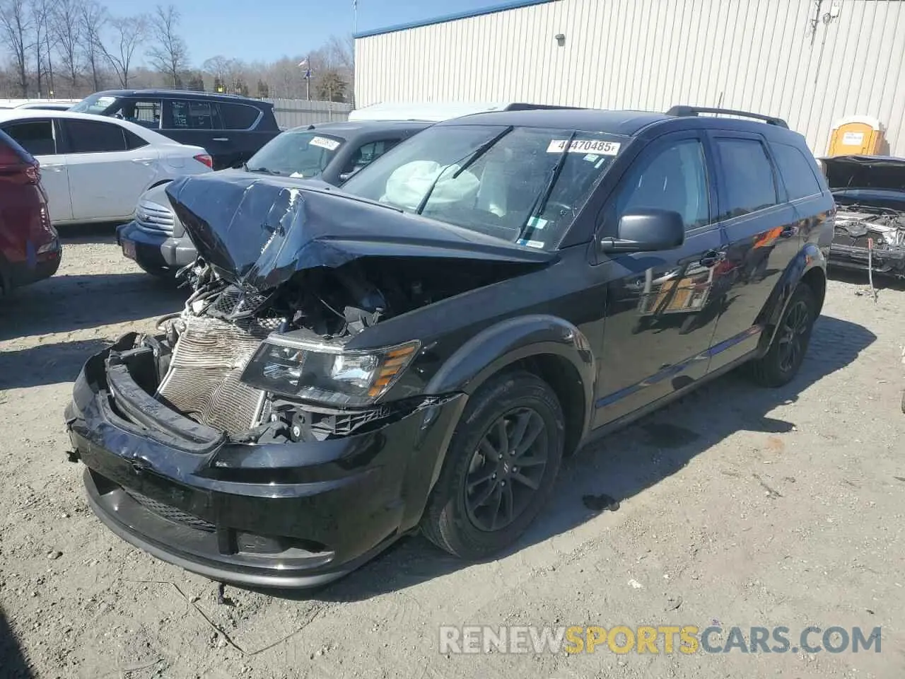 1 Photograph of a damaged car 3C4PDCAB0LT276495 DODGE JOURNEY 2020