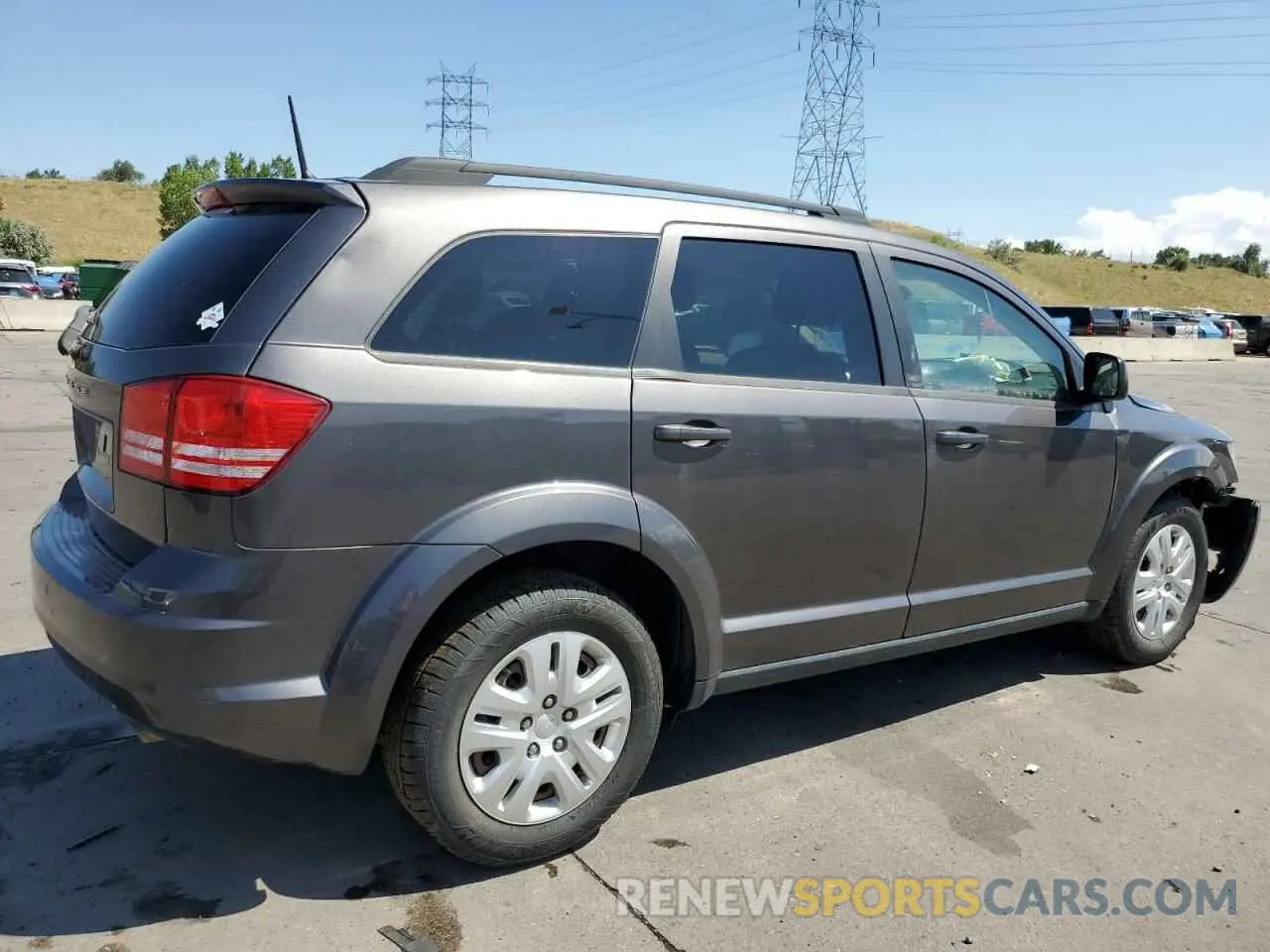 3 Photograph of a damaged car 3C4PDCAB1LT232229 DODGE JOURNEY 2020