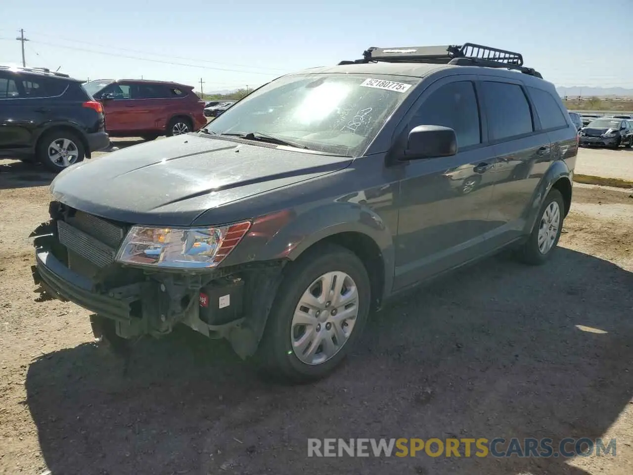 1 Photograph of a damaged car 3C4PDCAB1LT274125 DODGE JOURNEY 2020