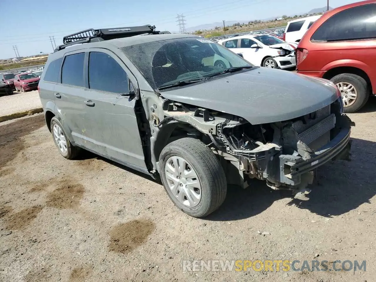4 Photograph of a damaged car 3C4PDCAB1LT274125 DODGE JOURNEY 2020