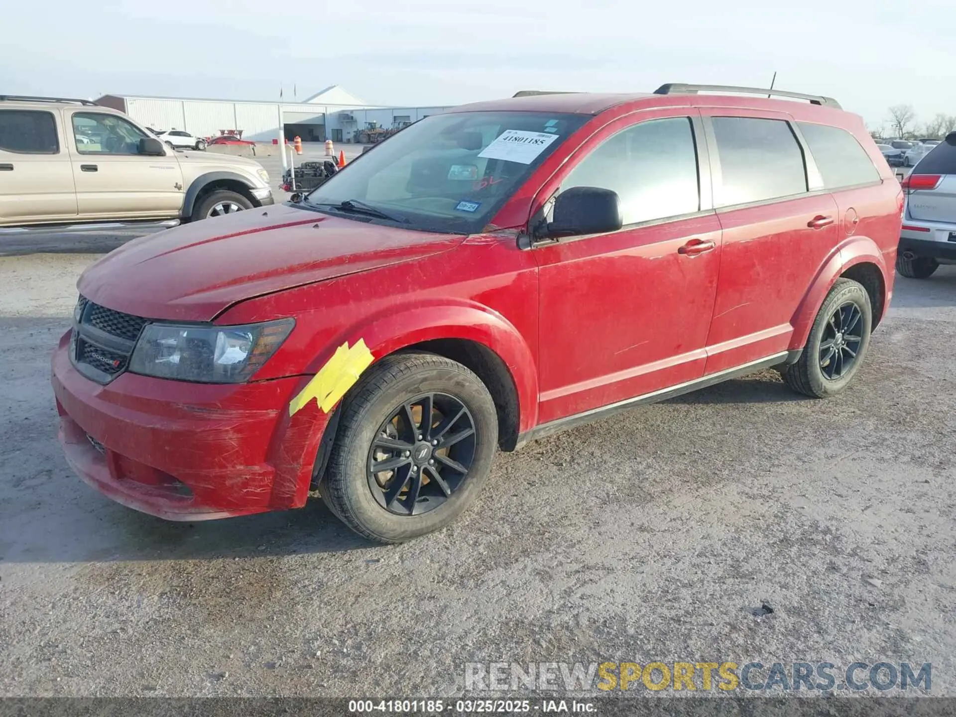 2 Photograph of a damaged car 3C4PDCAB1LT280488 DODGE JOURNEY 2020
