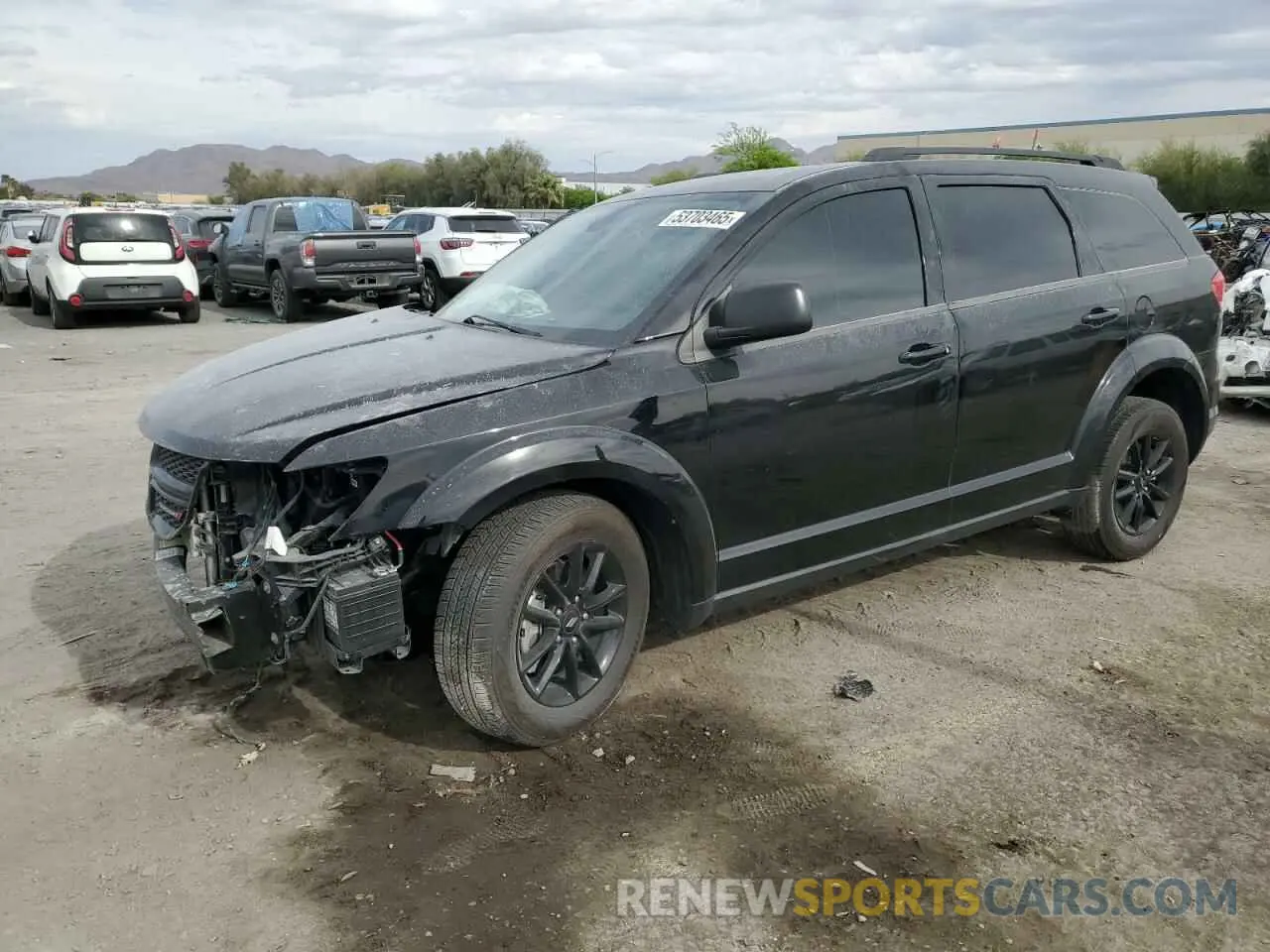1 Photograph of a damaged car 3C4PDCAB2LT268219 DODGE JOURNEY 2020