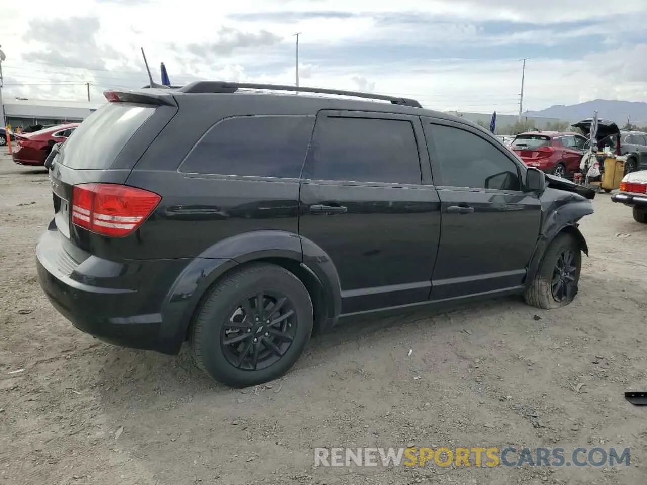 3 Photograph of a damaged car 3C4PDCAB2LT268219 DODGE JOURNEY 2020