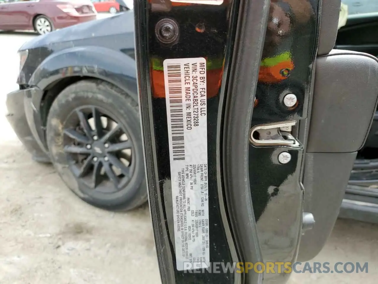 15 Photograph of a damaged car 3C4PDCAB2LT273288 DODGE JOURNEY 2020