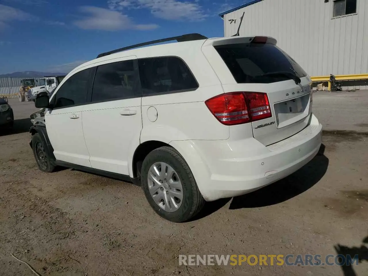 2 Photograph of a damaged car 3C4PDCAB2LT274019 DODGE JOURNEY 2020