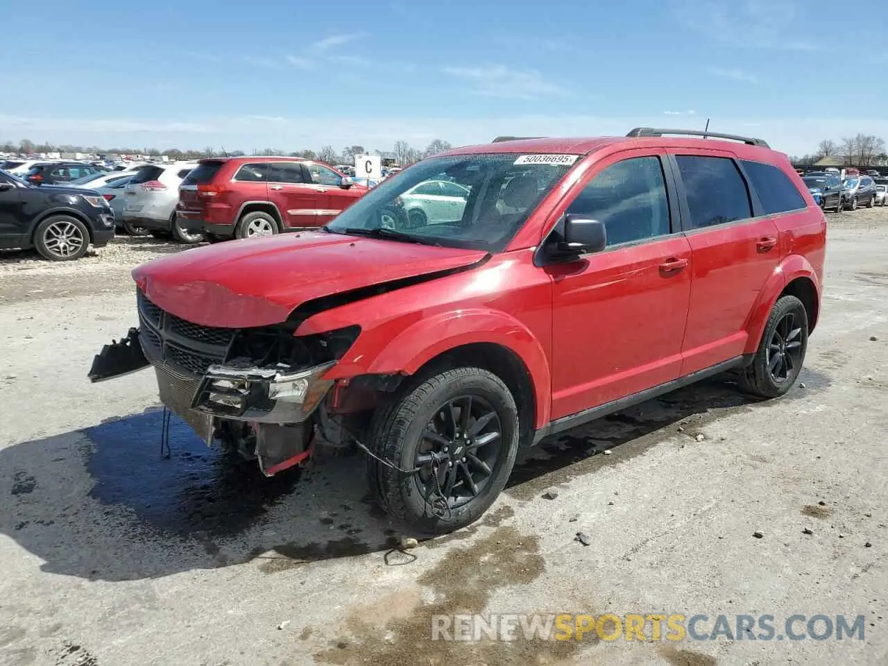 1 Photograph of a damaged car 3C4PDCAB2LT275168 DODGE JOURNEY 2020