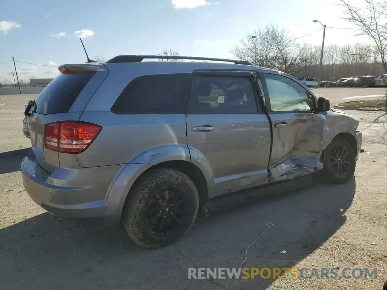 3 Photograph of a damaged car 3C4PDCAB5LT269333 DODGE JOURNEY 2020