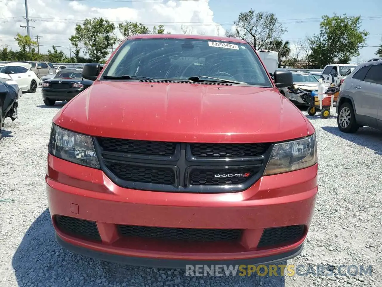 5 Photograph of a damaged car 3C4PDCAB5LT278842 DODGE JOURNEY 2020