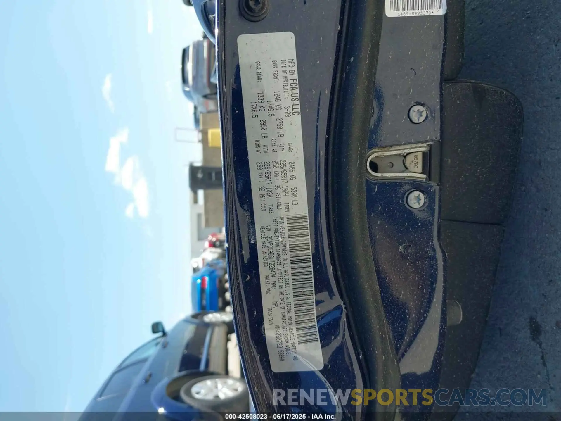 9 Photograph of a damaged car 3C4PDCAB6LT226474 DODGE JOURNEY 2020