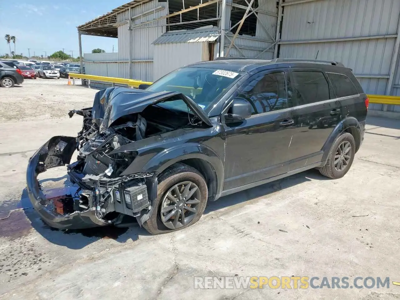 1 Photograph of a damaged car 3C4PDCAB7LT181268 DODGE JOURNEY 2020
