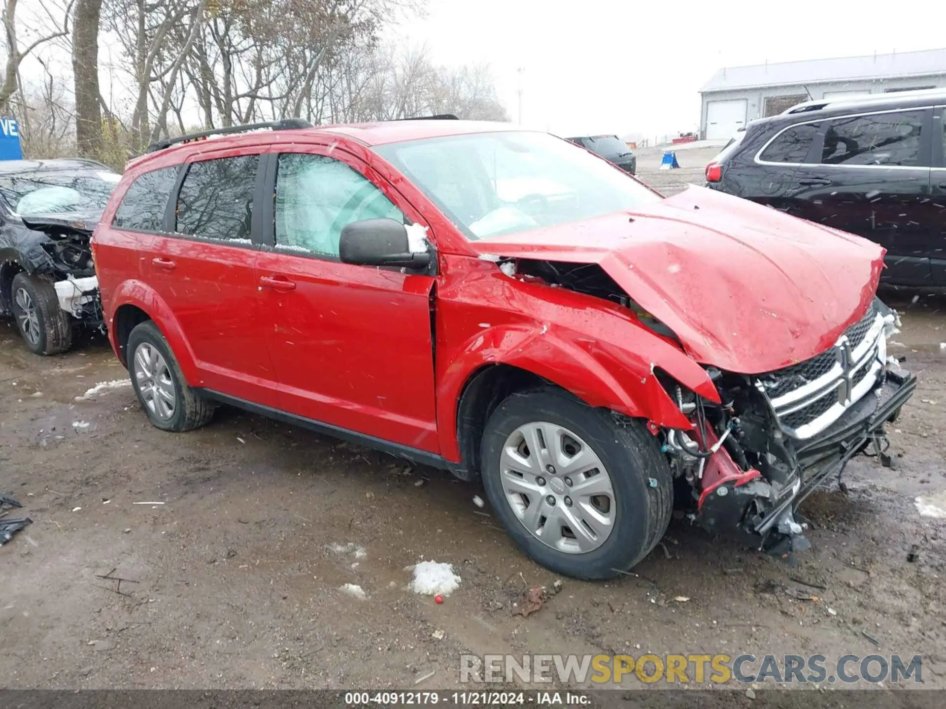 1 Photograph of a damaged car 3C4PDCAB9LT194779 DODGE JOURNEY 2020